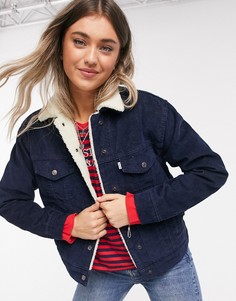 Темно-синяя куртка Levis Ex-BF-Темно-синий Levis®