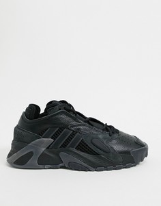 Черно-серые кроссовки adidas Originals Streetball-Серый