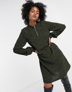 Платье на молнии с принтом Vila-Мульти