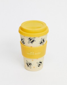 Кружка для кофе с пчелами Sass and Belle-Желтый