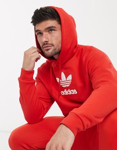 Худи красного цвета adidas Originals Premium-Красный