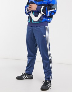 Темно-синие спортивные брюки adidas Originals-Синий