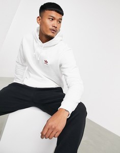 Худи белого цвета adidas Originals-Белый