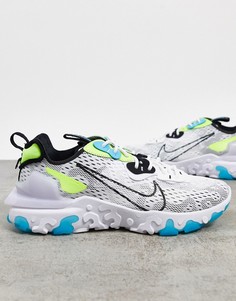 Белые кроссовки Nike React Vision WW-Белый
