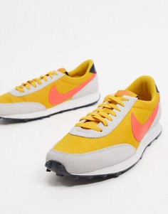 Желто-красные кроссовки Nike Daybreak-Желтый