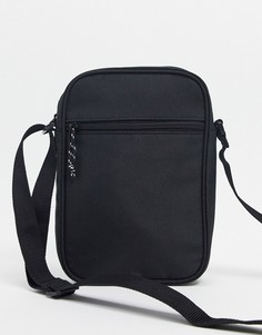 Черная сумка через плечо для авиапутешествий ASOS DESIGN-Черный