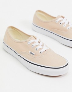 Кеды цвета фраппе/белого цвета Vans UA Authentic-Бежевый
