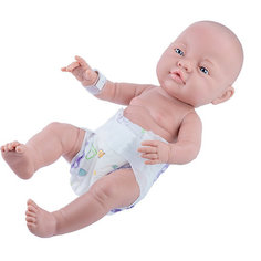 Кукла Paola Reina Baby Мальчик в памперсе, 45 см