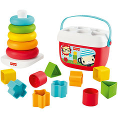 Набор подарочный Fisher-Price Пирамидка и Сортер из эко-пластика GRF11 Mattel