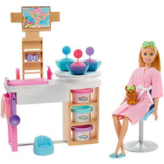 Набор игровой Barbie Мода СПА-салон (с куклой и щенком) GJR84 Mattel