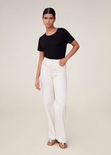 Базовая футболка с круглой горловиной - Visca Mango