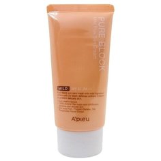 APIEU крем Pure Block Natural Mild Plus Sun, SPF 32, 50 мл