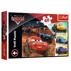 Пазл Trefl Молния Маккуин и друзья (17327), 60 дет.