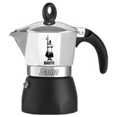 Кофеварка Bialetti Dama Gran Gala (3 порции) серебристый/черный