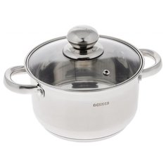 Кастрюля Bekker Jumbo BK-1260 2,7 л, серебристый
