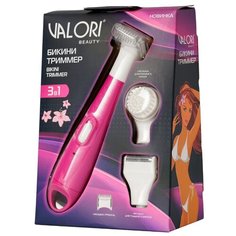 Женский триммер VALORI HD-818 розовый/белый