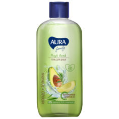 Гель для душа Aura Авокадо и розмарин, 400 мл