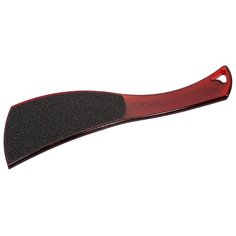 Пилка педикюрная ZINGER RA-76 вишневый/прозрачный