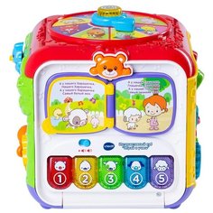 Развивающая игрушка VTech Интерактивный куб. Играй и учись мультиколор