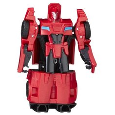 Трансформер Hasbro Transformers Сайдсвайп. Уан-Стэп (Роботы под прикрытием) C0899 красный/черный