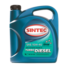 Моторное масло SINTEC Turbo Diesel 10W-40 5 л