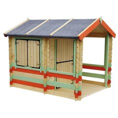 Домик PAREMO Оливия PS217-10/PS217-11 зеленый/оранжевый