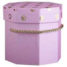 Коробка подарочная Yiwu Zhousima Crafts 3569230 - 31 11 х 11 х 11 см розовый