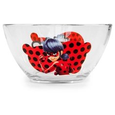 ND Play Салатник Леди Баг и Супер Кот 12.5 см прозрачный