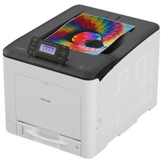 Принтер Ricoh SP C360DNw серый/черный