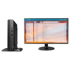 Настольный компьютер HP 260 G3 DM Bundle (4YV72EA) Tiny-Desktop/Intel Core i3-7130U/4 ГБ/500 ГБ HDD/Intel HD Graphics 620/Windows 10 Pro/монитор 23.8 дюйм. черный