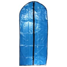 Селфи Чехол для одежды ПВХ 60х137 см синий/прозрачный