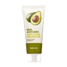 Farmstay пилинг-гель для лица Deep Clear Peeling Gel Real Avocado 100 мл