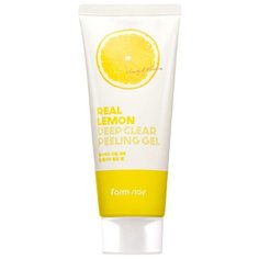 Farmstay пилинг-гель для лица Deep Clear Peeling Gel Real Lemon 100 мл