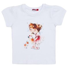 Футболка M-Bimbo размер 98, белый