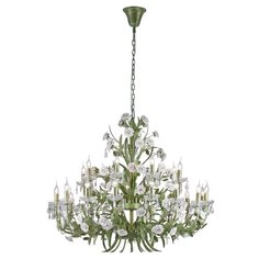Люстра Lucia Tucci Fiori Di Rose 1770.24, E14, 960 Вт