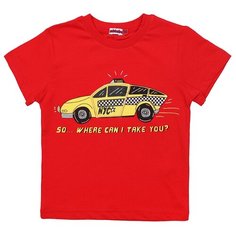 Футболка M-Bimbo размер 104, красный