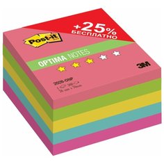 Post-it Блок-кубик Optima, 76х76 мм, 500 штук (2028) лето