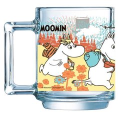 ОСЗ Кружка Муми-тролли 250 мл прозрачный/белый/желтый