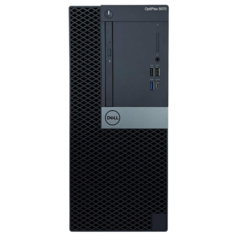 Настольный компьютер DELL OptiPlex 5070 MT (5070-4784) Mini-Tower/Intel Core i7-9700/8 ГБ/256 ГБ SSD/Intel UHD Graphics 630/Windows 10 Pro черный