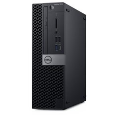 Настольный компьютер DELL Optiplex 7070 SFF (7070-4096) Micro-Tower/Intel Core i7-9700/8 ГБ/256 ГБ SSD/Intel UHD Graphics 630/Windows 10 Pro черный