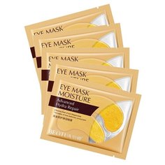 Beotua Гидрогелевые патчи для кожи вокруг глаз с био-частицами золота Eye Mask Moisture Advanced Hydra Repair 7.5 г (5 шт.)
