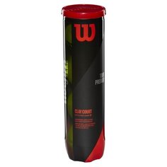 Мяч Wilson Tour Premier Can Clay WRT119600E желтый