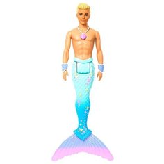 Кукла Barbie Дримтопия Кен Русалка Тритон, FXT23