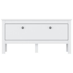 Обувница Black Red White Хельга KOM1K/90 , размер (ШхГ): 92х35 см , цвет: белый