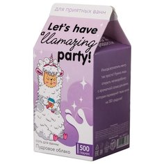 Beauty Fox Соль для ванны Lets have a Llamazing party, 500 г