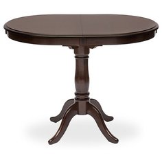 Стол кухонный TetChair Solerno, раскладной, ДхШ: 100 х 70 см, длина в разложенном виде: 129 см, тобакко
