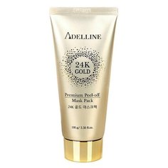 Adelline Premium Peel-off Mask 24K Gold маска с коллоидным золотом, 100 г