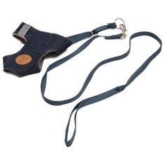 Шлейка с поводком Пижон Рефлекс L джинс