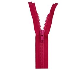 YKK Молния тракторная разъемная 4335956/75, 75 см, бордово-фиолетовый/бордово-фиолетовый