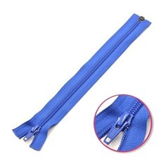 YKK Молния витая разъёмная 0004706/60, 60 см, королевский синий/королевский синий